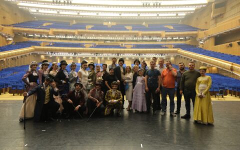 В Кремлёвском Дворце Астраханский Театр танца с успехом представил спектакль «За 80 дней вокруг света»